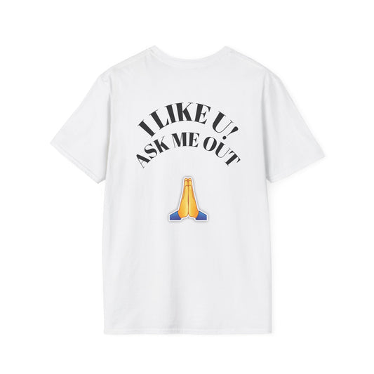 Playful Unisex Softstyle T-Shirt - Perfect for Dates, Casual Outings, Gifts, Birthdays, Summer Vibes, Quirky Humor