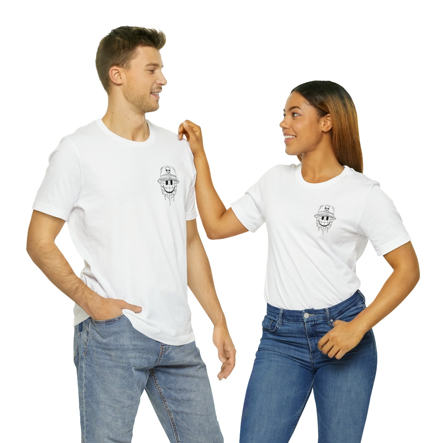 Unisex jersey kortærmet t-shirt