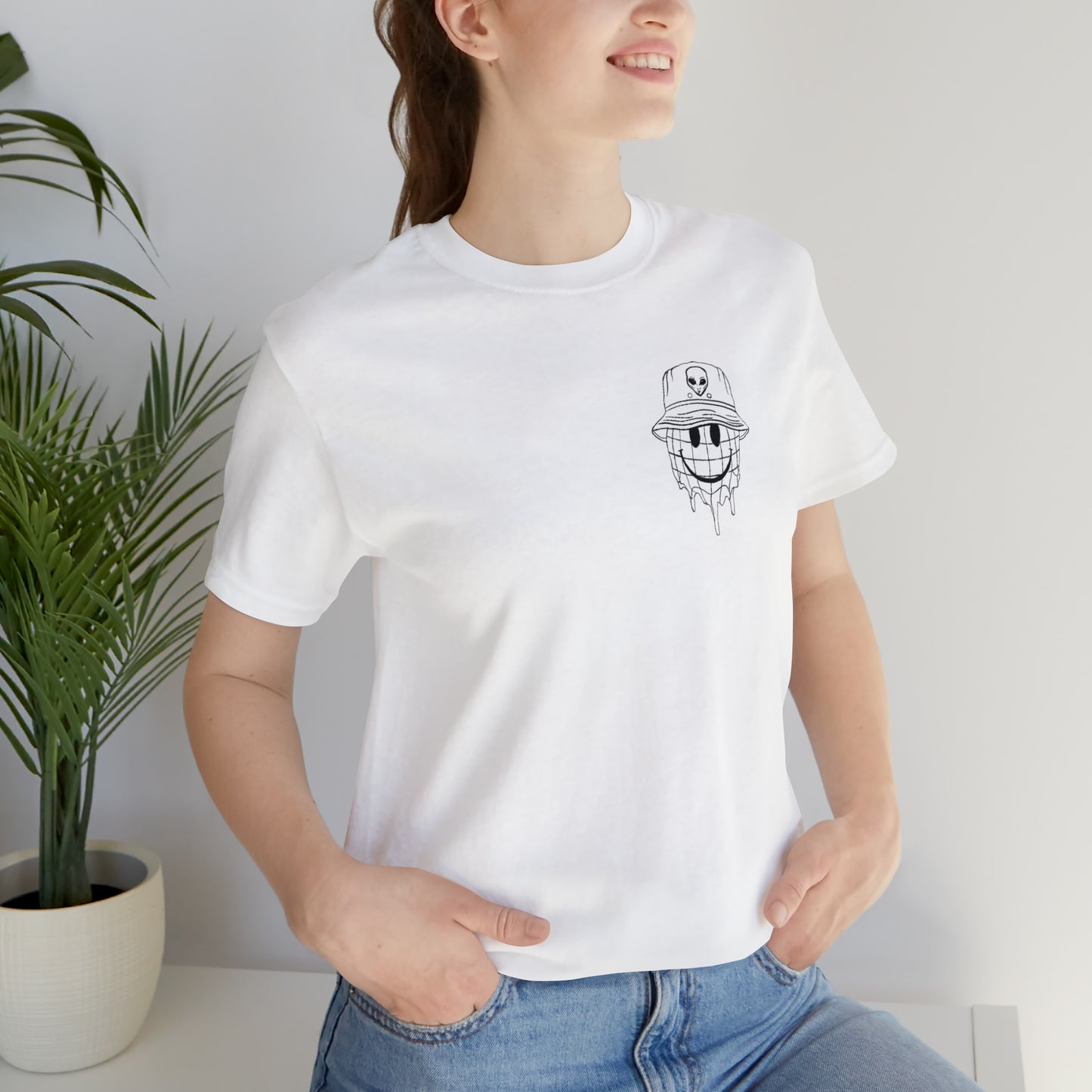 Unisex jersey kortærmet t-shirt